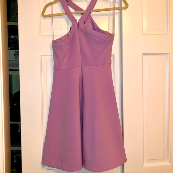 Lavender / Lilac Purple Cocktail Dress From Likely - Picture 4 of 5